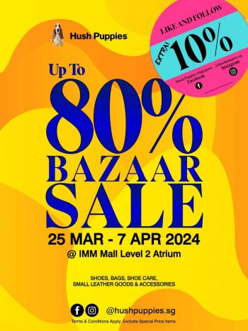 Hush-Puppies-Atrium-Sale-at-IMM-outlet-Mall-350x467 25 Mar-7 Apr 2024: Hush Puppies Atrium Bazaar Sale! Up to 80% OFF Footwears & Leather Goods at IMM outlet Mall