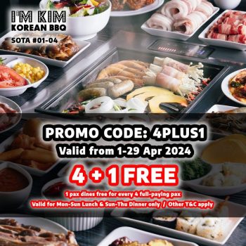Im-Kim-Korean-BBQ-Giveaway-Special-350x350 Now till 29 Apr 2024: I'm Kim Korean BBQ - Giveaway Special