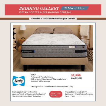 Isetan-Bedding-Gallery-Deals-350x350 29 Mar-11 Apr 2024: Isetan - Bedding Gallery Deals