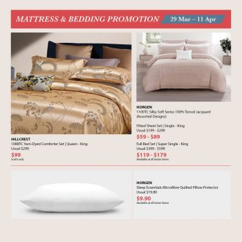 Isetan-Bedding-Mattress-Deals-350x350 29-31 Mar 2024: Isetan -  Bedding & Mattress Deals