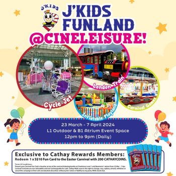 JKids-Funland-@-Cineleisure-350x350 23 Mar-7 Apr 2024: J'Kids Funland @ Cineleisure