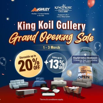 King-Koil-Beds-and-Furniture-Promo-350x350 1-3 Mar 2024: King Koil - Beds and Furniture Promo