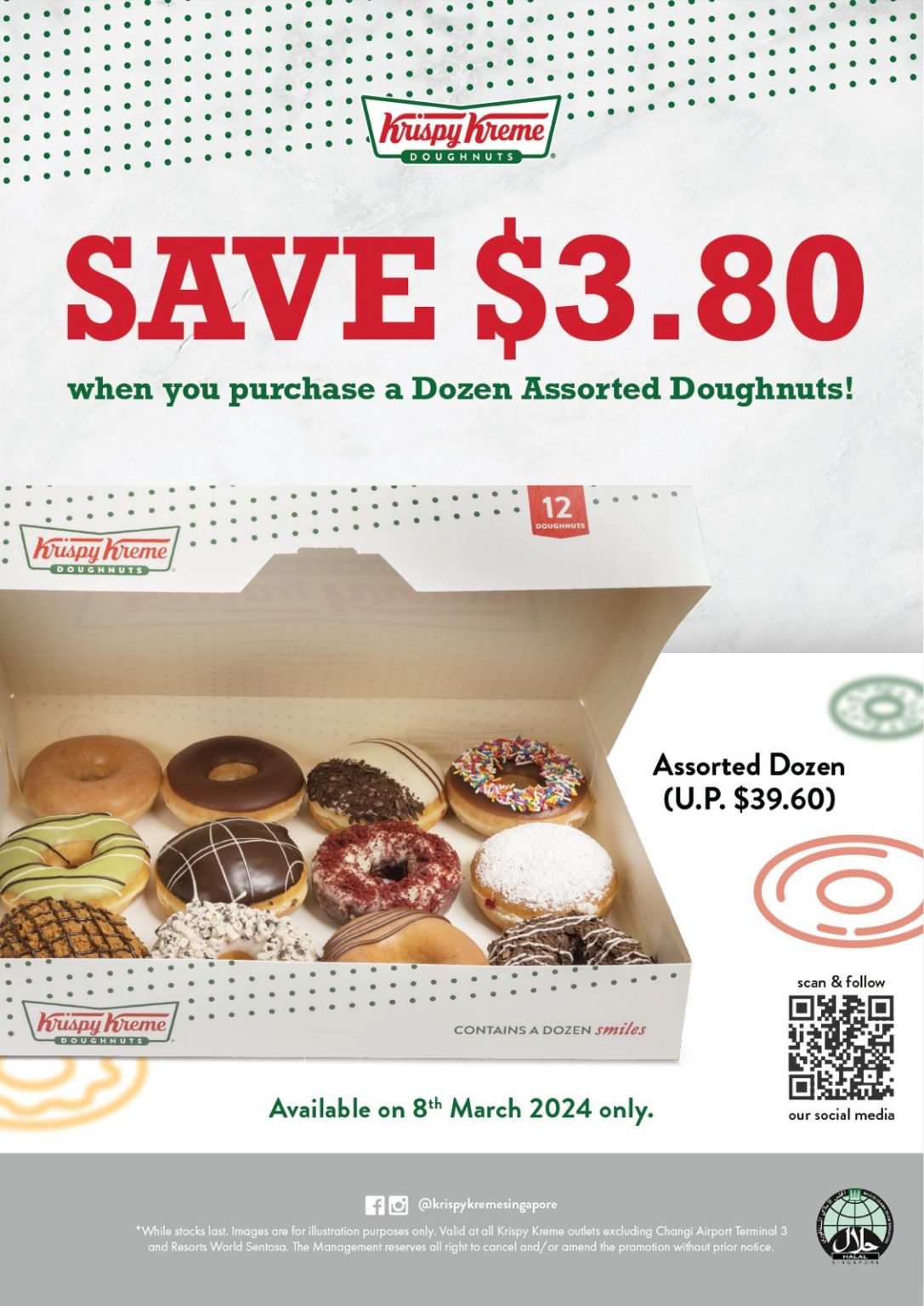 8 Mar 2024 Krispy Kreme International Women’s Day Special SG