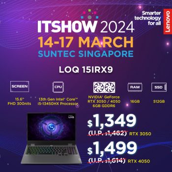 Lenovo-IT-Show-2024-at-Suntec-Singapore-350x350 14-17 Mar 2024: Lenovo - IT Show 2024 at Suntec Singapore