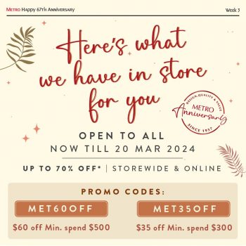 METRO-67th-Anniversary-Promo-350x350 Now till 20 Mar 2024: METRO - 67th Anniversary Promo