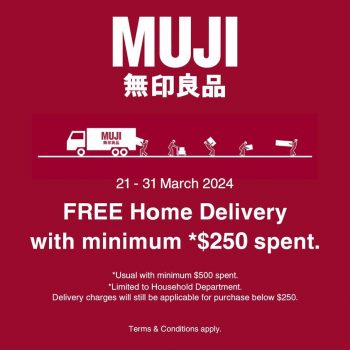 MUJI-Free-Home-Delivery-Promo-350x350 21-31 Mar 2024: MUJI - Free Home Delivery Promo