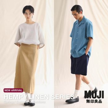 MUJI-Hemp-Linen-Collection-Promo-350x350 26 Mar 2024 Onward: MUJI - Hemp Linen Collection Promo