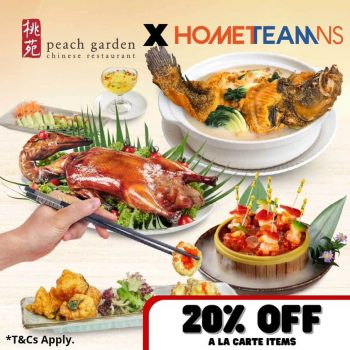 Peach-Garden-HomeTeamNS-Membership-Card-Promo-350x350 Now till 30 Apr 2024: Peach Garden - HomeTeamNS Membership Card Promo