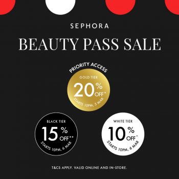 SEPHORA-Beauty-Pass-Sale-350x350 3-6 Mar 2024 Onward: SEPHORA - Beauty Pass Sale