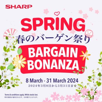 Sharp-Spring-Bargain-Bonanza-Sales-10-350x350 8-31 Mar 2024: Sharp - Spring Bargain Bonanza Sales