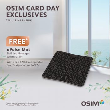TANGS-Osim-Card-Day-Exclusives-Deals-3-350x350 Now till 17 Mar 2024: TANGS - Osim Card Day Exclusives Deals