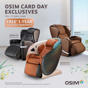 TANGS-Osim-Card-Day-Exclusives-Deals-350x350 Now till 17 Mar 2024: TANGS - Osim Card Day Exclusives Deals