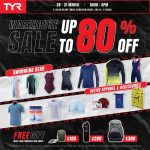 28-31 Mar 2024: Swim into Savings: TYR Warehouse Sale Offers up to 80% OFF in Singapore