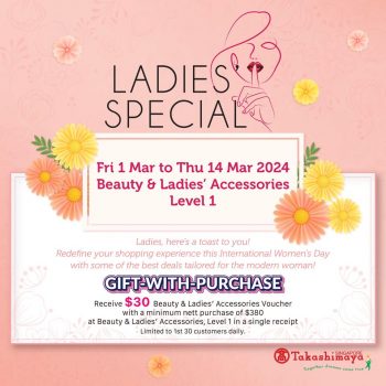 Takashimaya-Ladies-Special-350x350 1-14 Mar 2024: Takashimaya - Ladies Special