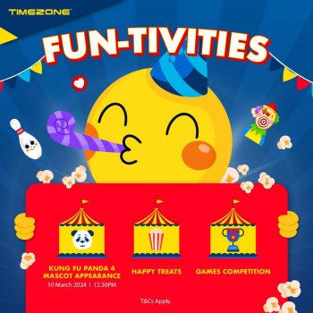 Timezone-Happiness-Carnival-1-350x350 9-10 Mar 2024: Timezone - Happiness Carnival