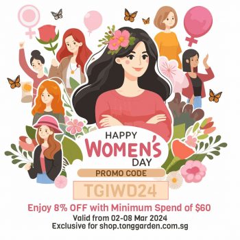 Tong-Garden-International-Womens-Day-Special-350x350 2-8 Mar 2024: Tong Garden -  International Women's Day Special