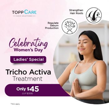 Topp-Care-Hair-Solutions-Tricho-Activa-Treatment-Promo-350x350 6 Mar 2024 Onward: Topp Care Hair Solutions - Tricho Activa Treatment Promo
