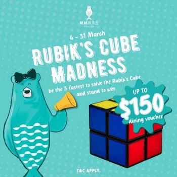 YAO-YAO-Sauerkraut-Fish-Rubiks-Cube-Madness-350x350 4-31 Mar 2024: YAO YAO Sauerkraut Fish - Rubik's Cube Madness