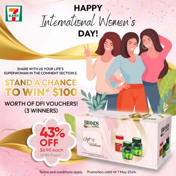 7-Eleven-IWD-Contest-350x350 Now till 30 Apr 2024: 7-Eleven -  IWD Contest