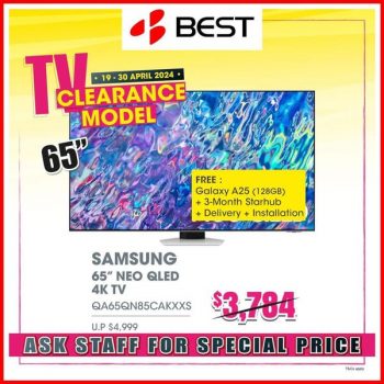 BEST-Denki-TV-Clearance-Sale-2-350x350 19-30 Apr 2024: BEST Denki - TV Clearance Sale