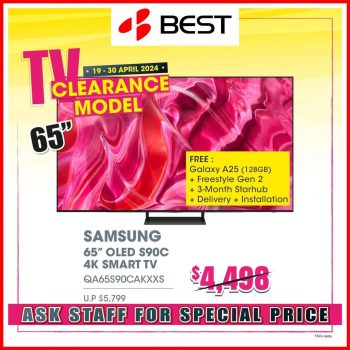 BEST-Denki-TV-Clearance-Sale-5-350x350 19-30 Apr 2024: BEST Denki - TV Clearance Sale