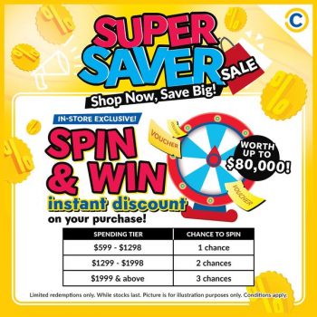 COURTS-Super-Saver-Deal-350x350 25 Apr 2024 Onward: COURTS - Super Saver Deal