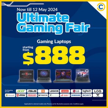 COURTS-Ultimate-Gaming-Fair-Deals-350x350 Now till 12 May 2024: COURTS -  Ultimate Gaming Fair Deals