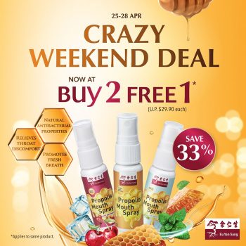 Eu-Yan-Sang-Crazy-Weekend-Deal-350x350 25-28 Apr 2024: Eu Yan Sang - Crazy Weekend Deal