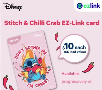 Ezlink-350x311 29 Apr 2024 Onward: EZ-Link - Stitch & Chilli Crab Card Promo