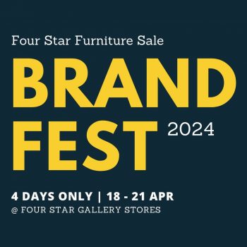 Four-Star-Annual-Brand-Fest-Sale-350x350 18-21 Apr 2024: Four Star - Annual Brand Fest Sale