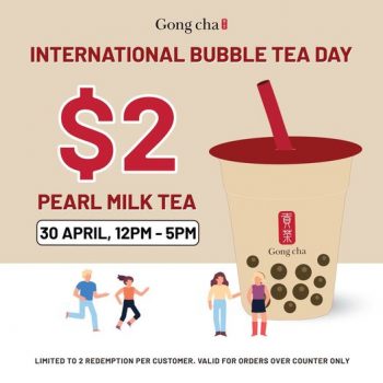 Gong-Cha-International-Bubble-Tea-Day-350x350 30 Apr 2024: Gong Cha - International Bubble Tea Day