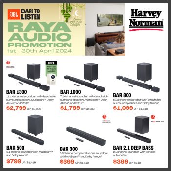 Harvey-Norman-JBL-Raya-Audio-Promotion-350x350 1-30 Apr 2024: Harvey Norman - JBL Raya Audio Promotion