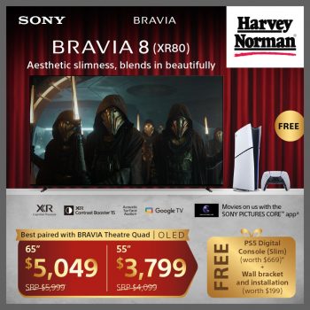 Harvey-Norman-Sony-Bravia-8-and-9-TV-Promo-2-350x350 22 Apr 2024 Onward: Harvey Norman - Sony Bravia 8 and 9 TV Promo