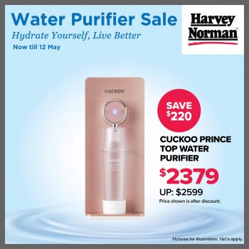 Harvey-Norman-Water-Purifier-Sale-5-1-350x350 Now till 12 May 2024: Harvey Norman - Water Purifier Sale