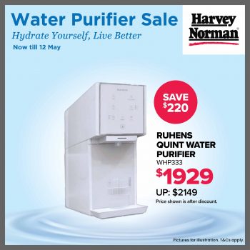 Harvey-Norman-Water-Purifier-Sale-7-1-350x350 Now till 12 May 2024: Harvey Norman - Water Purifier Sale