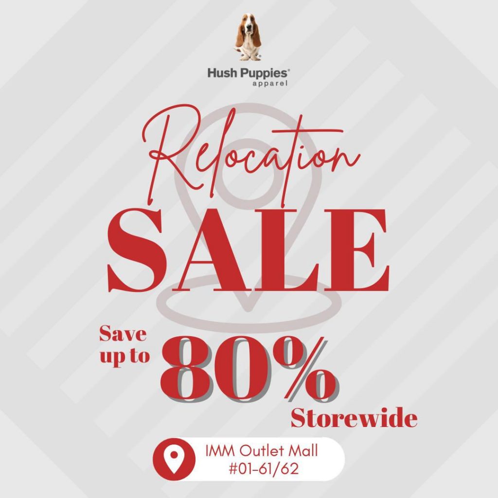 Hush-Puppies-Relocation-Sale-at-IMM-Outlet-Mall-1024x1024 Now till 9 Jun 2024: Hush Puppies Apparel Relocation Clearance Sale! Up to 80% OFF at IMM Outlet Mall, Singapore