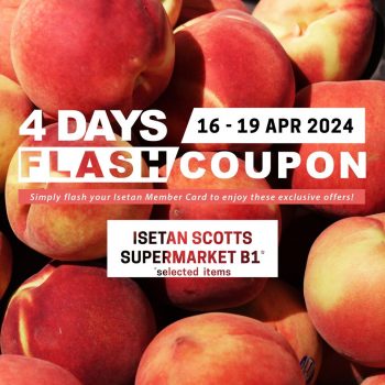 Isetan-4-Days-Supermarket-Flash-Coupon-350x350 16-19 Apr 2024: Isetan - 4-Days Supermarket Flash Coupon