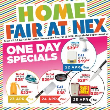 Isetan-Home-Fair-at-NEX-350x350 Now till 30 Apr 2024: Isetan - Home Fair at NEX