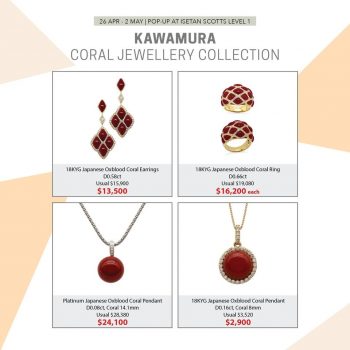 Isetan-Kawamura-Coral-Fine-Jewellery-Collection-Promo-1-350x350 26 Apr-2 May 2024: Isetan - Kawamura Coral Fine Jewellery Collection Promo