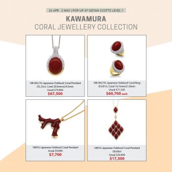 Isetan-Kawamura-Coral-Fine-Jewellery-Collection-Promo-350x350 26 Apr-2 May 2024: Isetan - Kawamura Coral Fine Jewellery Collection Promo