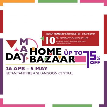 Isetan-May-Day-Home-Bazaar-350x350 26 Apr-5 May 2024: Isetan - May Day Home Bazaar