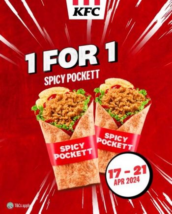 KFC-1-for-1-App-Exclusive-Deals-Promotion-4-350x436 11-21 Apr 2024: KFC - 1-for-1 App Exclusive Deals Promotion