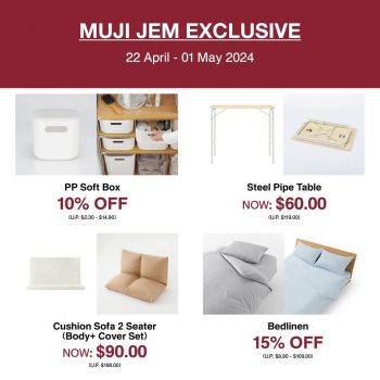 MUJI-JEMs-Exclusive-Sale-2-350x350 22 Apr-1 May 2024: MUJI - JEM's Exclusive Sale