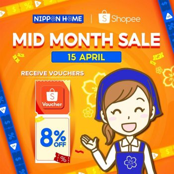 Nippon-Home-Mid-Month-Sale-on-Shopee-350x350 15 Apr 2024: Nippon Home - Mid Month Sale on Shopee