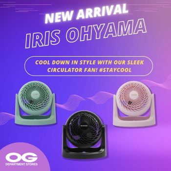 OG-Iris-Ohyamas-sleek-Circulator-Fan-Promo-350x350 16 Apr 2024 Onward: OG - Iris Ohyama’s sleek Circulator Fan Promo