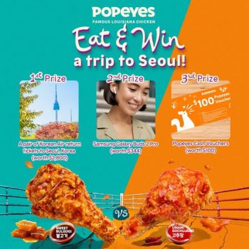 Popeyes-Eat-Win-Contest-350x350 Now till 21 Jul 2024: Popeyes - Eat & Win Contest
