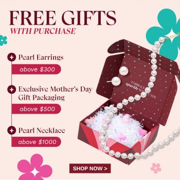 SK-Jewellery-Mothers-Day-Sale-350x350 24 Apr 2024 Onward: SK Jewellery - Mother's Day Sale