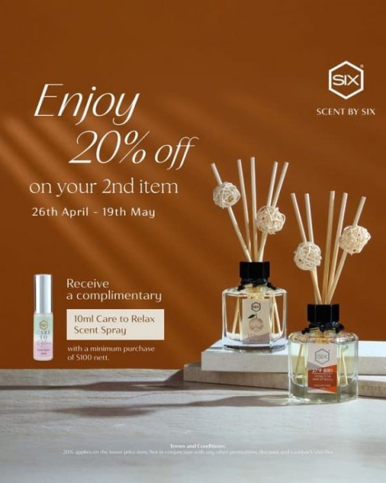 26 Apr-19 May 2024: Scent by SIX - Scentsational Deals - SG ...