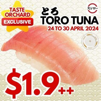 Sushiro-Taste-Orchard-Opening-Promotion-350x350 24-30 Apr 2024: Sushiro - Taste Orchard Opening Promotion
