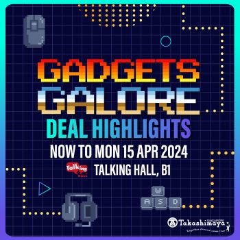 Takashimaya-Gadgets-Galore-event-350x350 Now till 15 Apr 2024: Takashimaya - Gadgets Galore event
